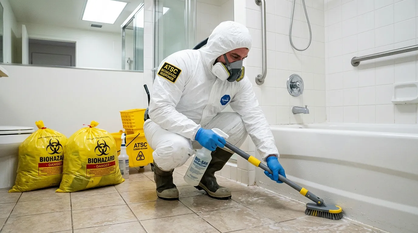 Decontamination equipment deployed for Blood Cleanup in Natrona Heights